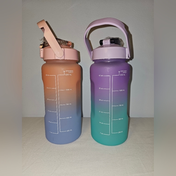 Motivational 42oz Water Bottle (Pick 1) NWT - BPA Free - Picture 2 of 8